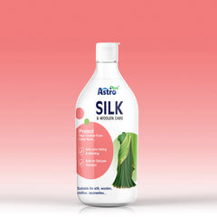 Astro Plus+ Silk & Wool Care Washing Liquid | Delicate Detergent for Silk Saree & Clothes Wash At Home(500ml)