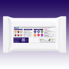 Astro Plus All Stain Out Instant Fabric Wipes 10 Pack | Removes Tea, Coffee, Curry, Juice, Ketchup & Wine Stains | Safe on Colored Clothes