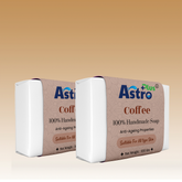 Handmade coffee soap bar with natural ingredients| exfoliating and nourishing for smooth skin