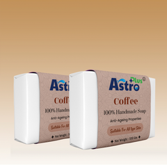 Handmade coffee soap bar with natural ingredients| exfoliating and nourishing for smooth skin