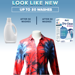 Astro Plus+ Dry Clean At Home Liquid Wipes Ultimate Protection for Silk Saree and Chiffon, Cotton, Georgette, Linen and Woolen.