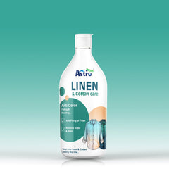Astro Plus+ Linen & Cotton Care Best Washing Liquid For Linen Clothes-Fabric Gentle Wash for Linen, Silk, Chiffon, Cotton, Georgette, and Woolen