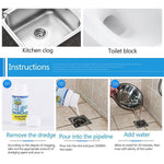 Load image into Gallery viewer, Astro Plus+ Powerful Sink &amp; Drain Blockage Cleaner Powder &amp; Clog, Automatic Toilet Blockage Cleaner, Drain Cleaner for Kitchen Toilet - astroshoppingmart
