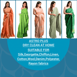 Load image into Gallery viewer, Dry Clean At Home | Liquid Wipes | Silk Saree Cleaning | Chiffon Fabric Care | Cotton Fabric Cleaner | Georgette Cleaning Wipes | Linen Care Solution | Woolen Fabric Cleaner | No Harsh Chemicals | Germ Protection | Fabric Delicateness | Refreshing Scent | Advanced Cleaning Expert
