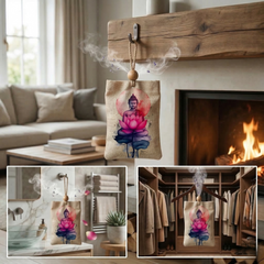 Stylish Buddha Design Air Freshener for Wardrobe Room and Office