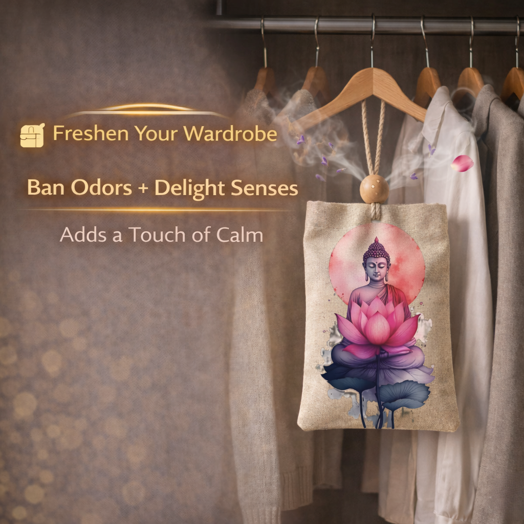 Stylish Buddha Design Air Freshener for Wardrobe Room and Office