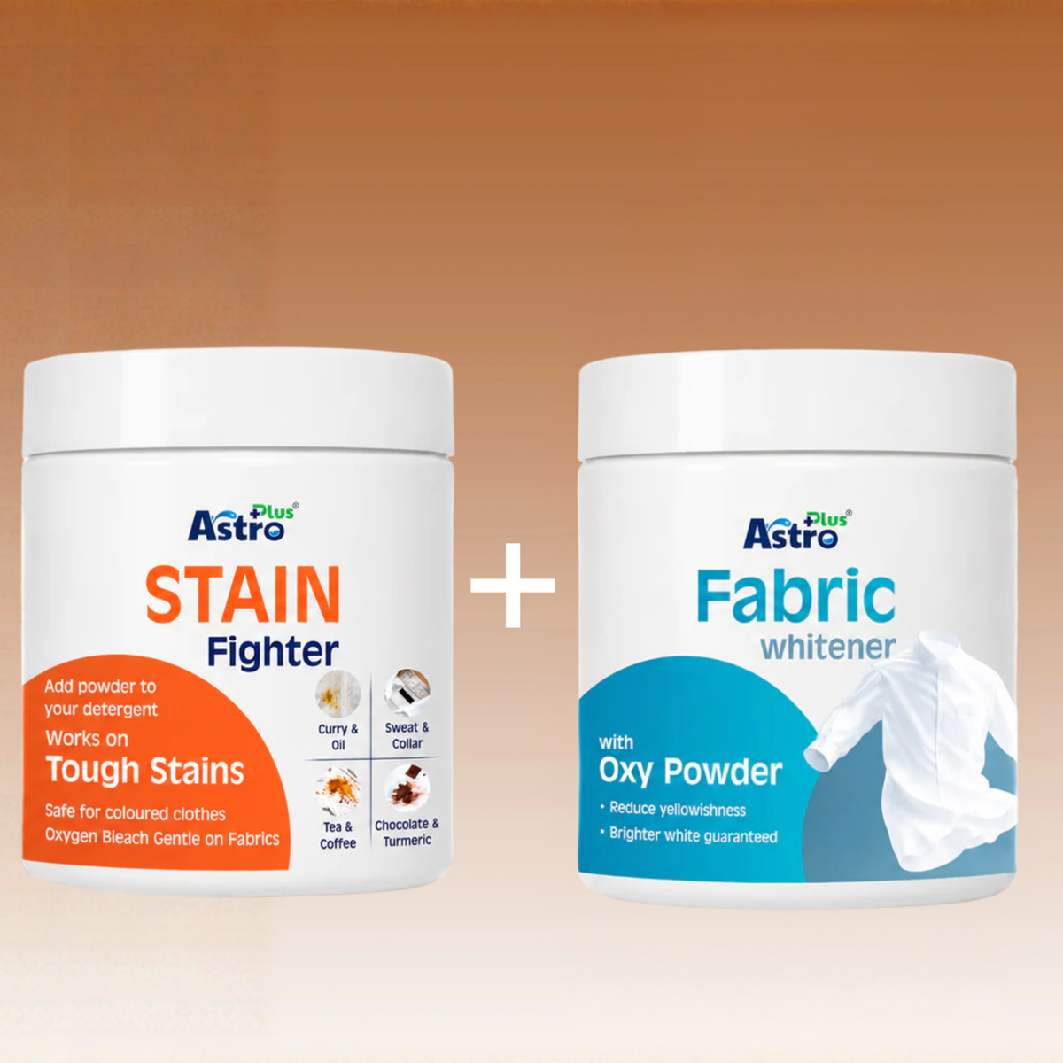 Laundry Combo – Stain Fighter + Fabric Whitener