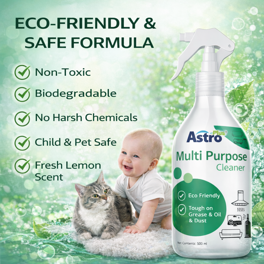 Astro Plus Astro Plus Multi Purpose Cleaner 500ml | Eco-Friendly Grease, Oil & Du