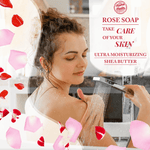 Load image into Gallery viewer, Astro Plus Rose Soap Homemade I Natural Rose Soap At Home For Your Healthy Skin 
