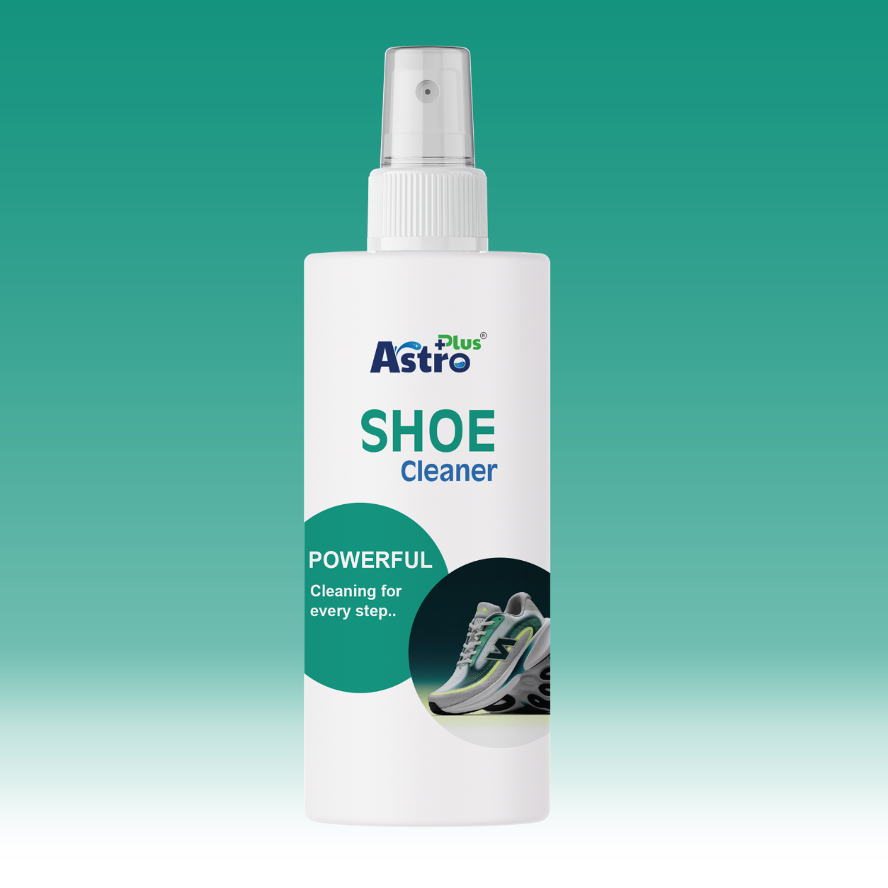 Astro Plus Shoe Cleaner Spray 200ml Powerful Sneaker and Sports Shoe Cleaning Solution
