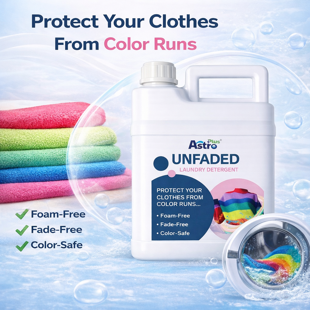 color care detergent| fade free detergent liquid| laundry detergent for colored clothes| foam free liquid detergent| color safe detergent india, unfaded detergent| Astro Plus laundry detergent
