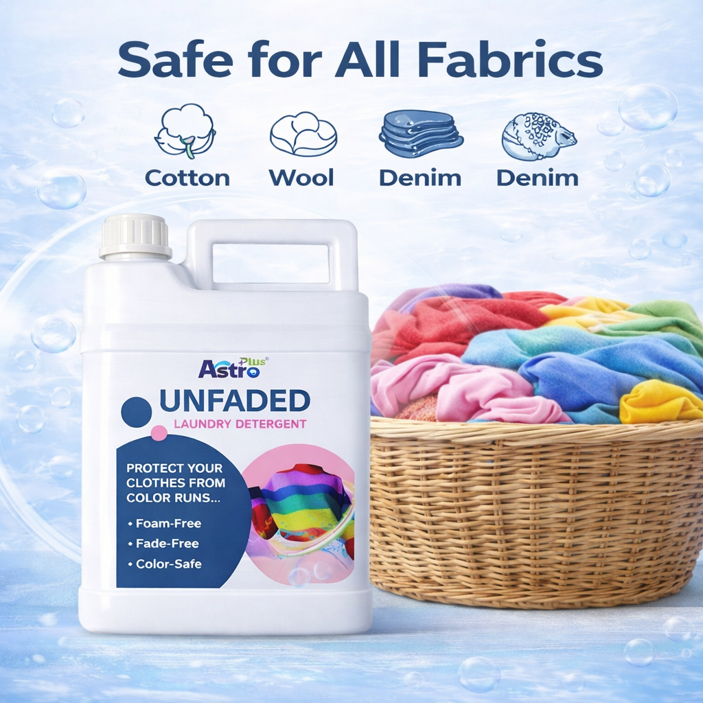 color care detergent| fade free detergent liquid| laundry detergent for colored clothes| foam free liquid detergent| color safe detergent india, unfaded detergent| Astro Plus laundry detergent
