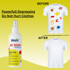 Astro Plus All Stain Remover – Powerful, Color-Safe & Eco-Friendly Fabric Cleaner(100 ML)