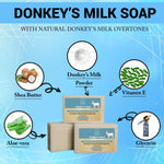 Load image into Gallery viewer, Donkey Milk Homemade Handcrafted Soap Bar - Nourishing &amp; Hydrating with Natural Ingredients, Gentle for Sensitive Skin
