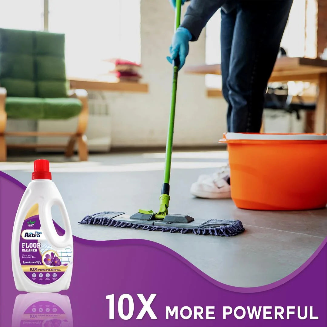 Astro Plus Floor Cleaner With Lavender Fragrance Flower(1L)