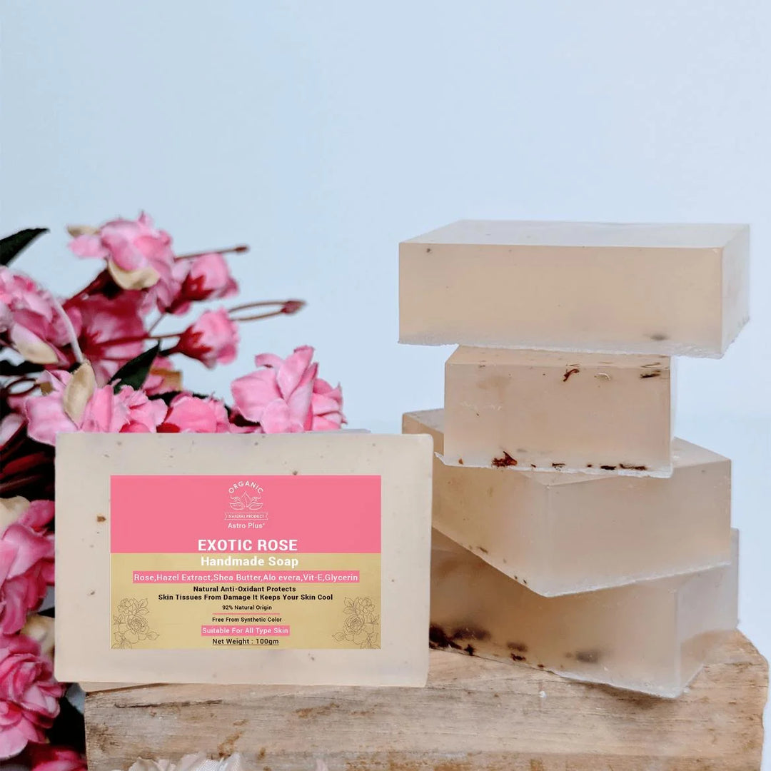 Astro Plus Rose Soap Homemade I Natural Rose Soap At Home For Your Healthy Skin 