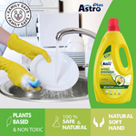 Load image into Gallery viewer, Astro Plus Dish Wash With Aloe Vera Gel Herbal Dish Wash Remove Tough Grease Safe On Hands Dish Cleaning Gel - astroshoppingmart
