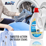 Load image into Gallery viewer, Astro Plus Liquid Detergent With Anti Fade Technology Top Load And Front Load Liquid Detergent (1L) - astroshoppingmart
