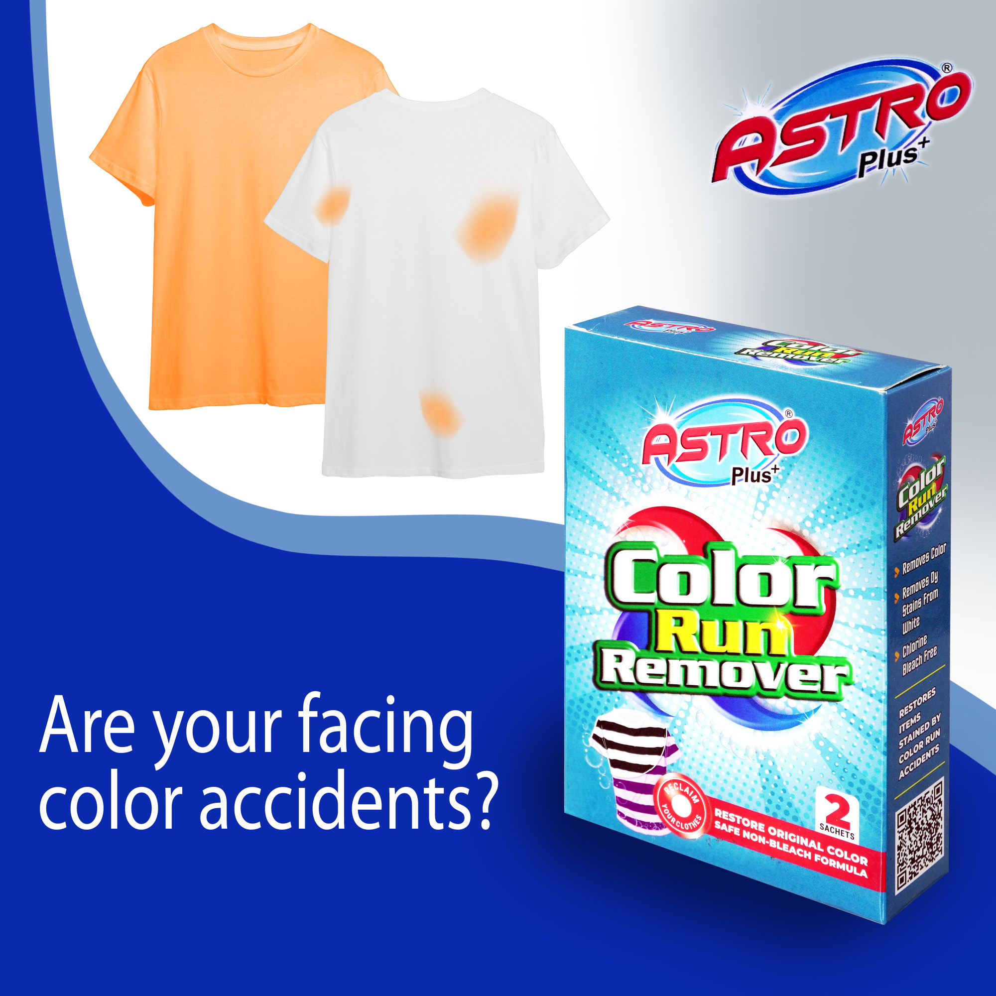ASTRO PLUS+ Color Run Remover, Powerful Color Bleed Eliminator Stain  Remover Stain Remover Price in India - Buy ASTRO PLUS+ Color Run Remover